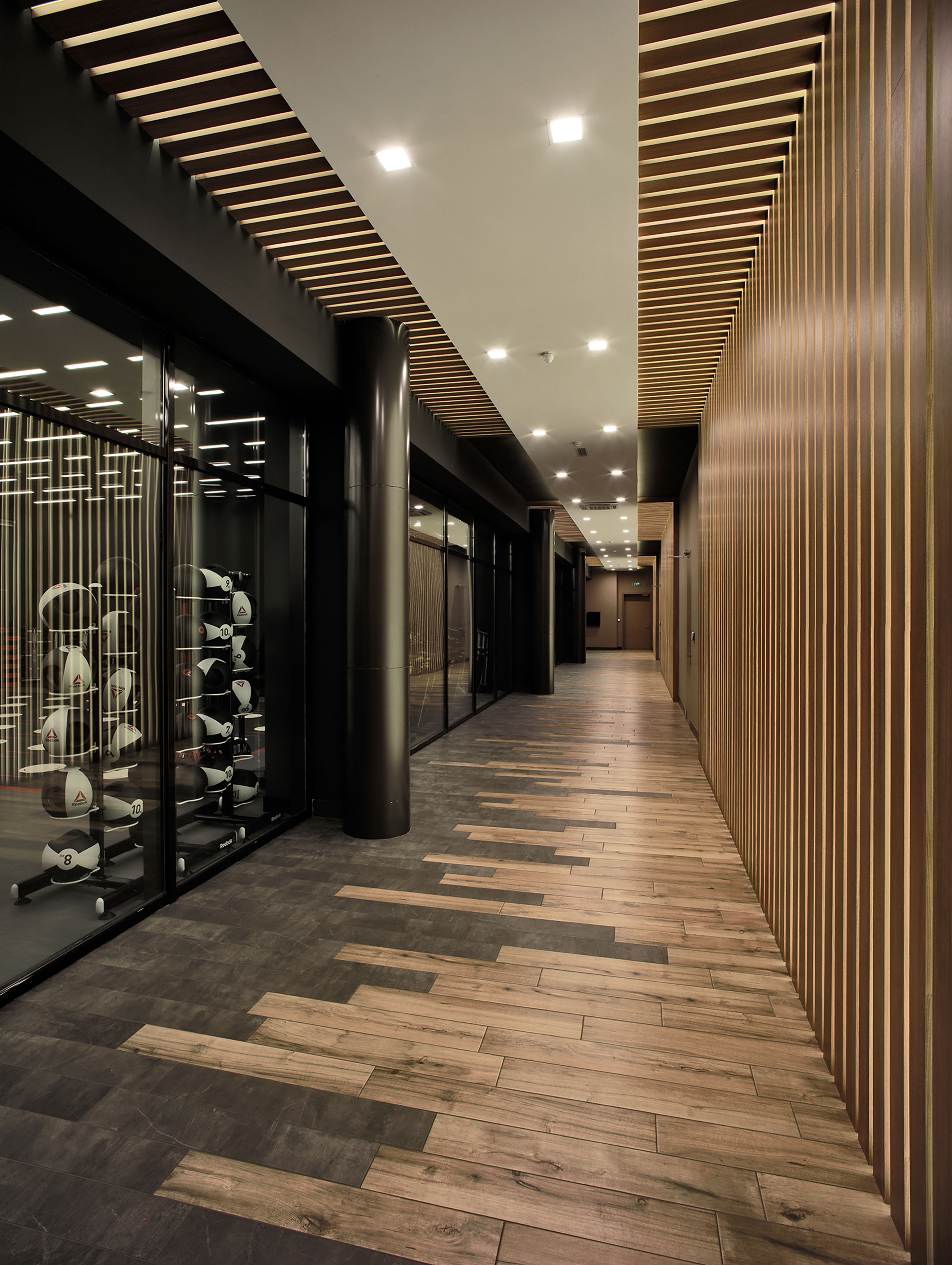 Reebok Sports Club interior by Futuris Architects - Architizer