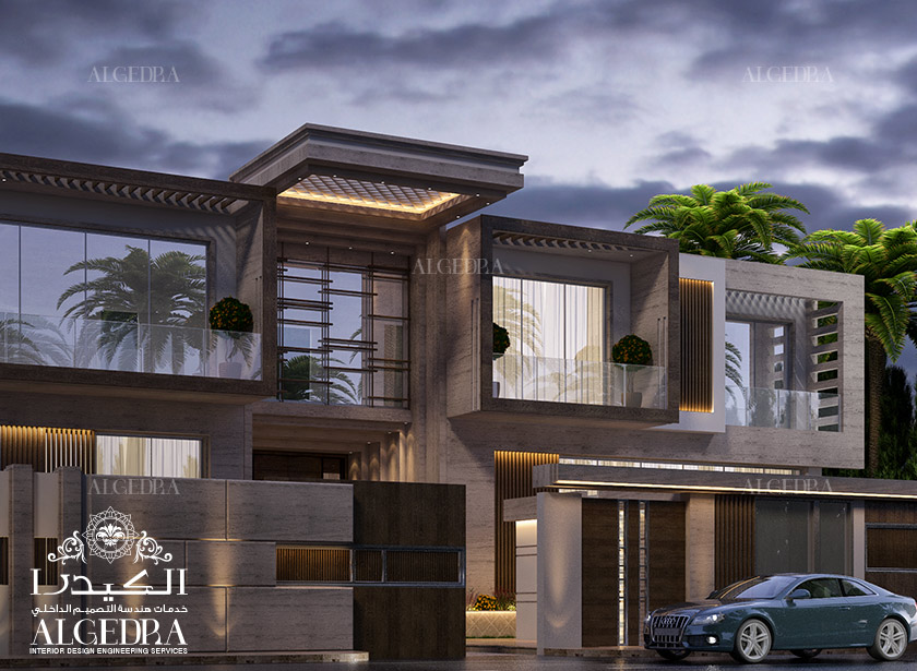 Modern villa in Abu Dhabi by ALGEDRA design - Architizer