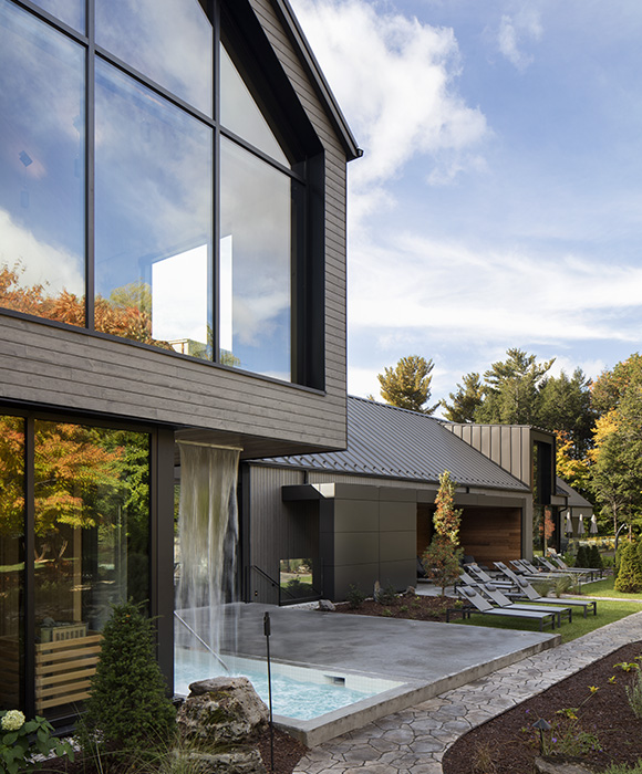 Strøm Spa MontSaintHilaire by LemayMichaud Architizer