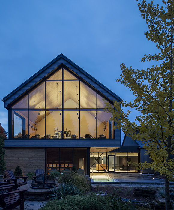 Strøm Spa MontSaintHilaire by LemayMichaud Architizer