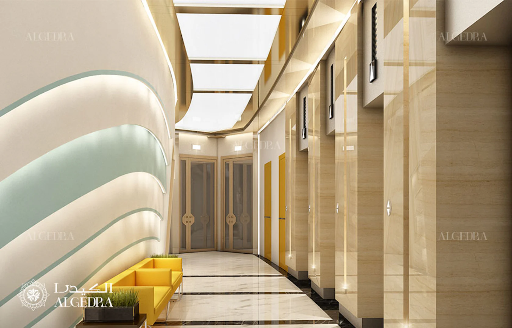Medical center interior design by ALGEDRA design - Architizer