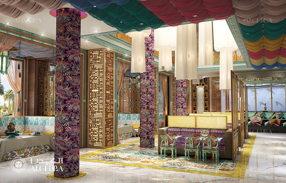 Indian restaurant interior design by ALGEDRA design - Architizer