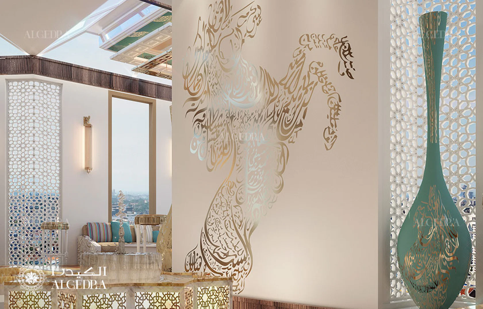 Arabic restaurant interior design by ALGEDRA design - Architizer