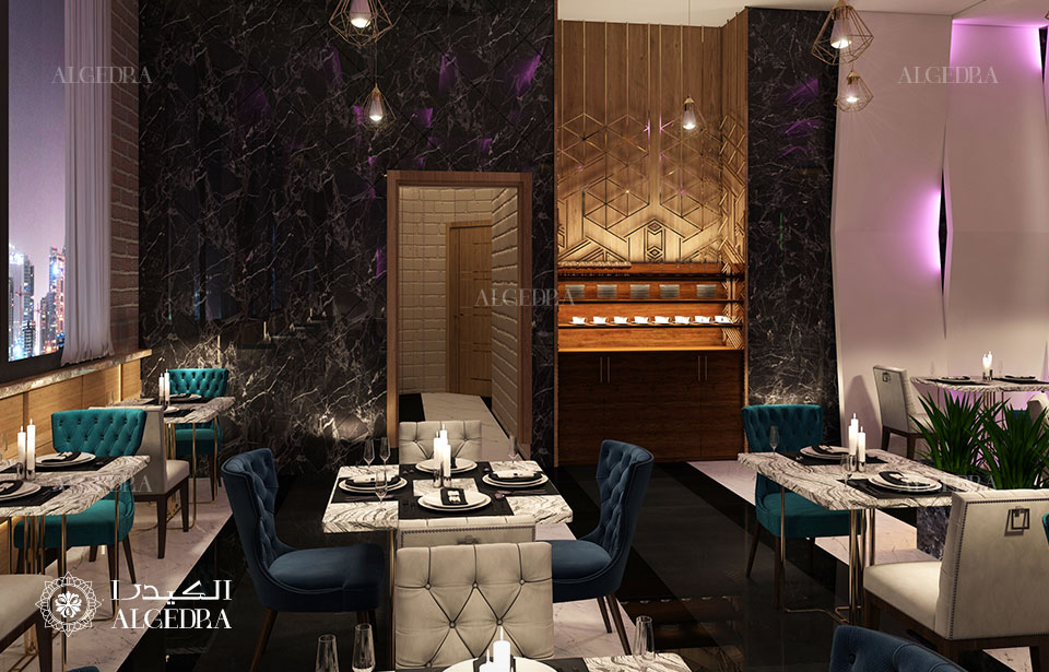 Fusion restaurant interior design by ALGEDRA design - Architizer