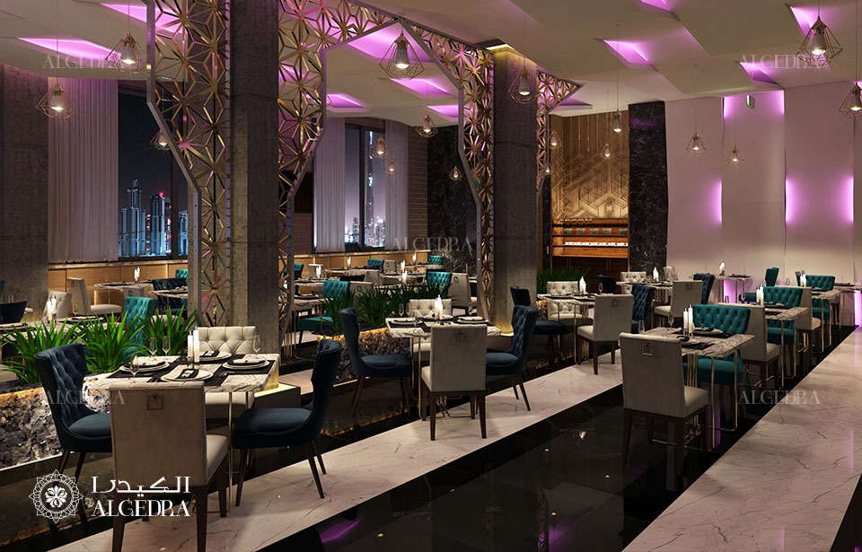 Fusion restaurant interior design by ALGEDRA design - Architizer
