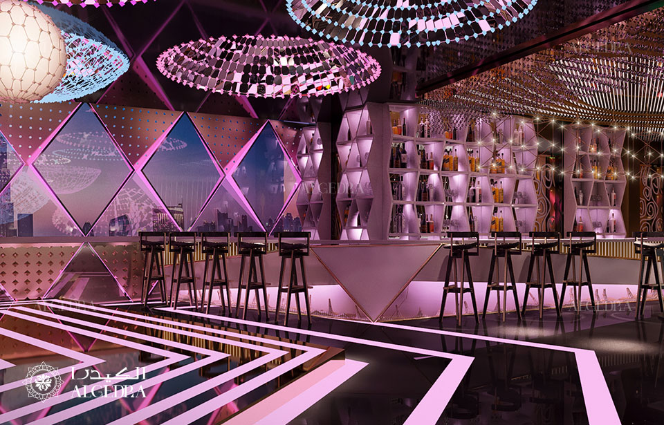 Lounge and Bar in Dubai by ALGEDRA design - Architizer