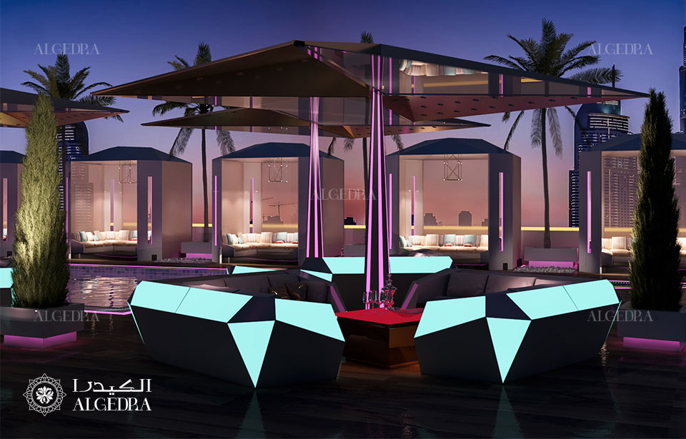 Lounge and Bar in Dubai by ALGEDRA design - Architizer