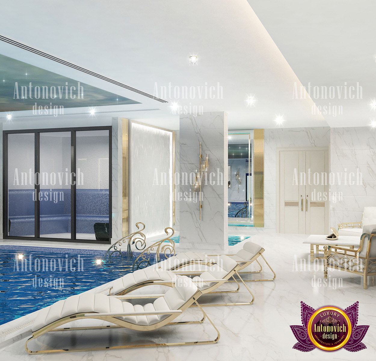Best Swimming Pool Design Idea for Florida by LUXURY ANTONOVICH DESIGN ...