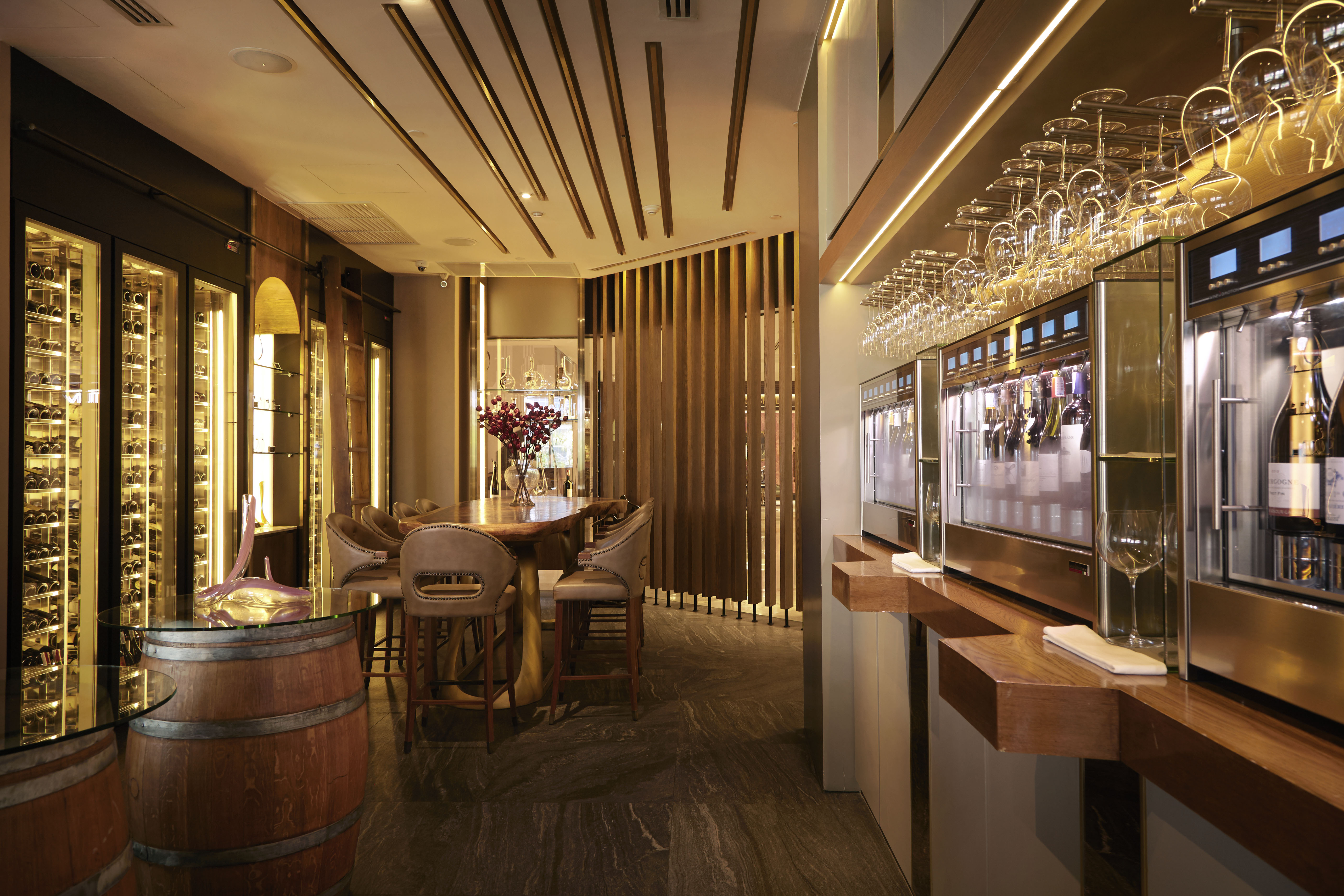 Riedel Wine Bar & Cellar by Chapman Taylor Architects Architizer