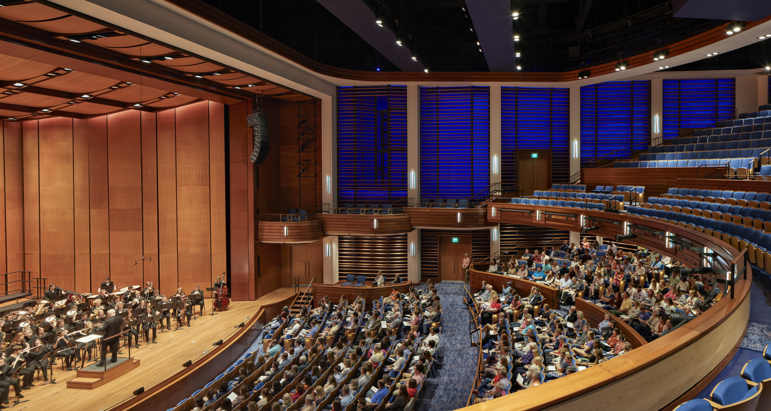 Jay and Susie Gogue Performing Arts Center by Wilson Butler Architects