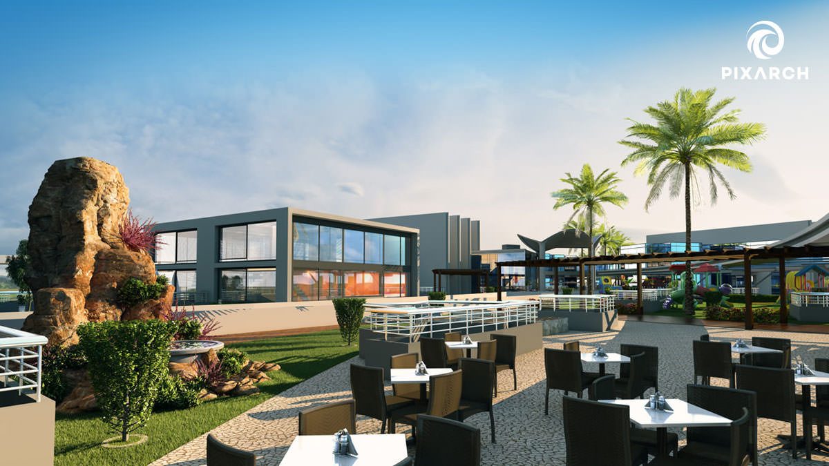 Dominion Mall And Apartments by Pixarch 3D Architectural Visualization