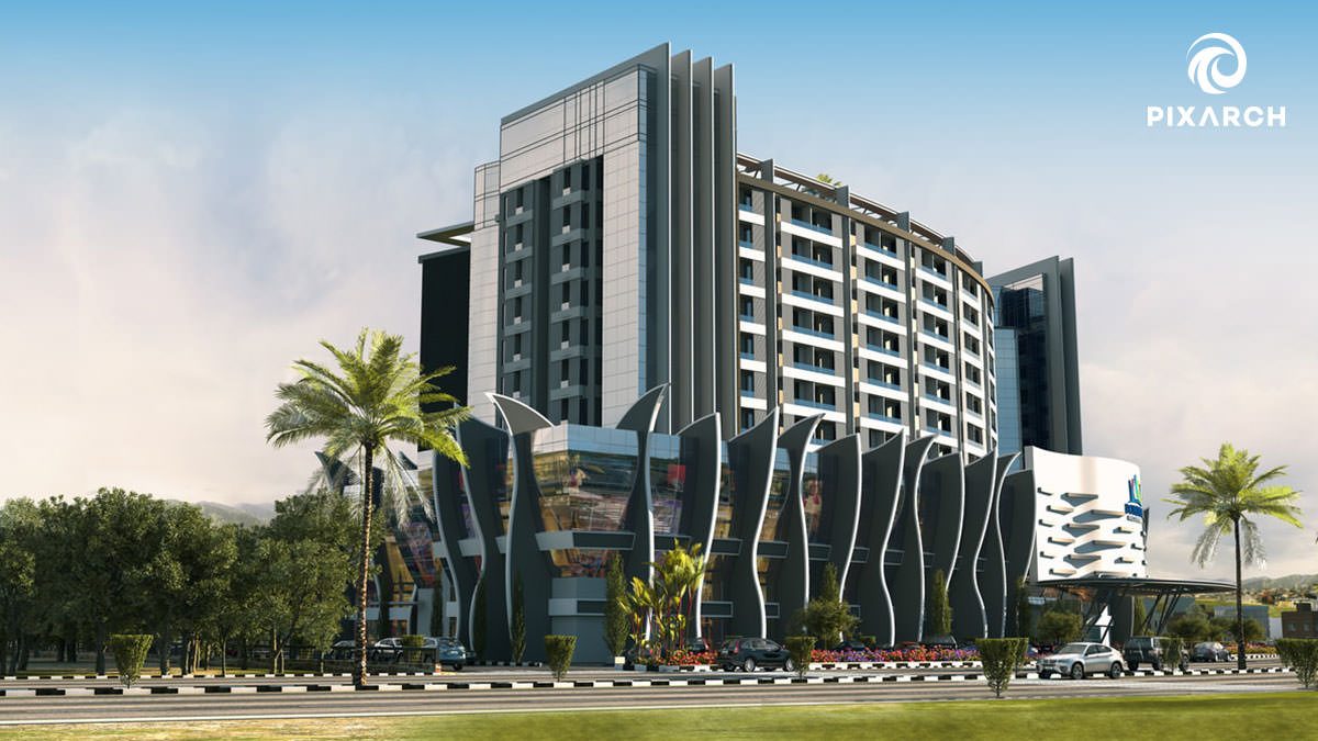 Dominion Mall And Apartments by Pixarch 3D Architectural Visualization