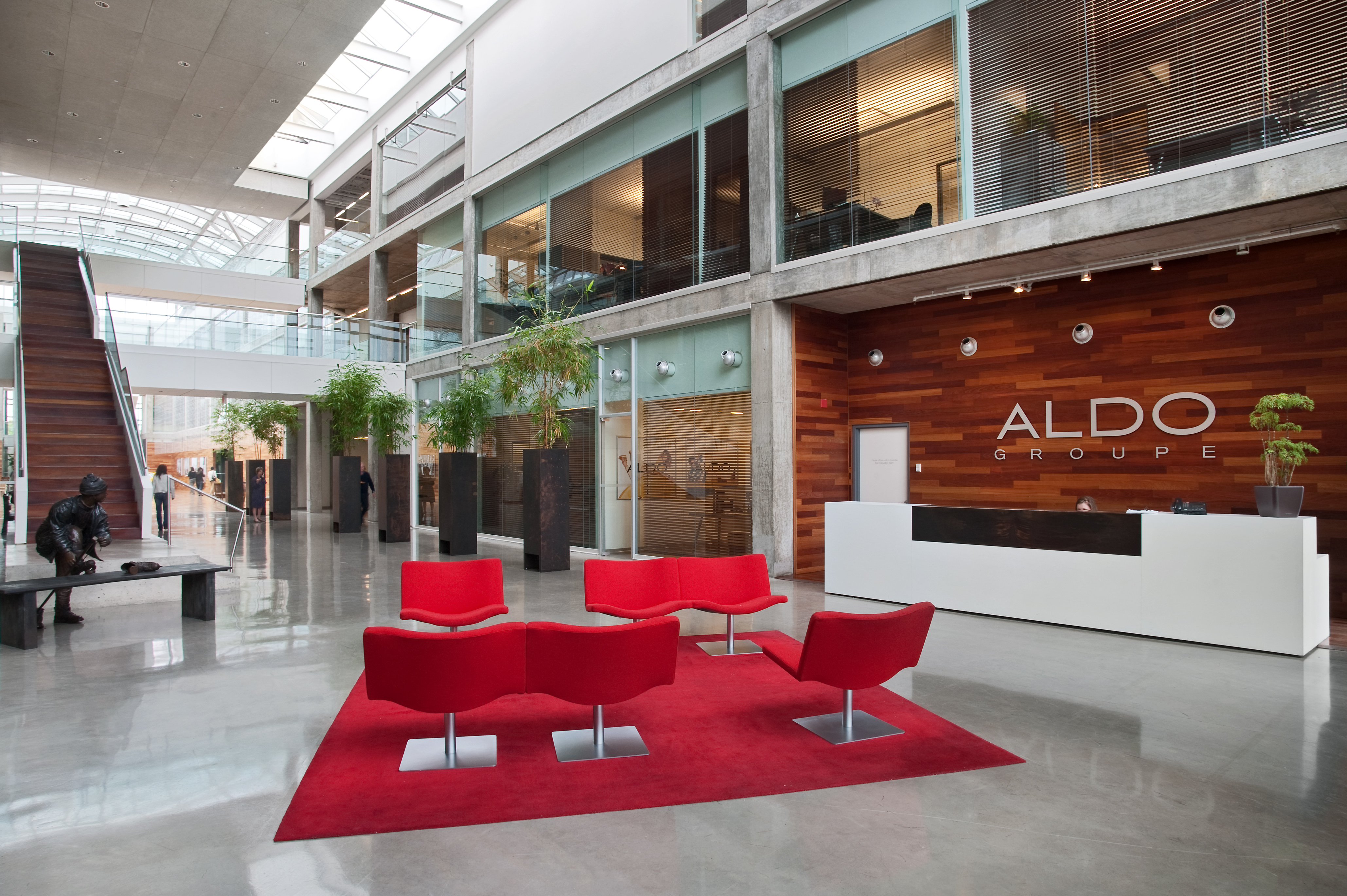 Groupe Aldo Head Office by AEdifica architecture design urban planning Architizer