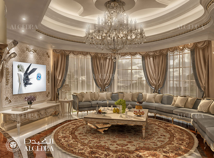 Luxury classic style villa in Abu Dhabi by ALGEDRA design - Architizer