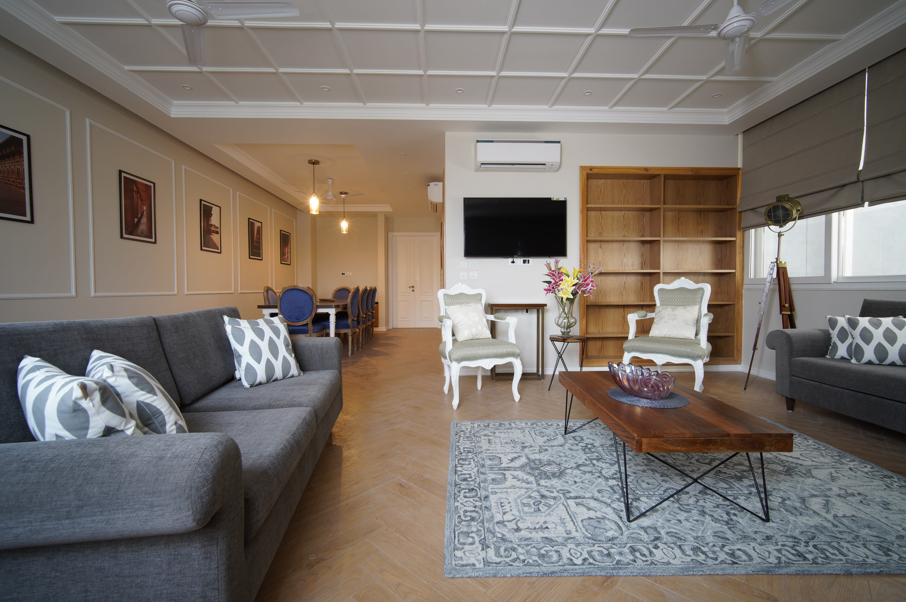 Central Delhi Apartment by Amit Khanna Design Associates - Architizer