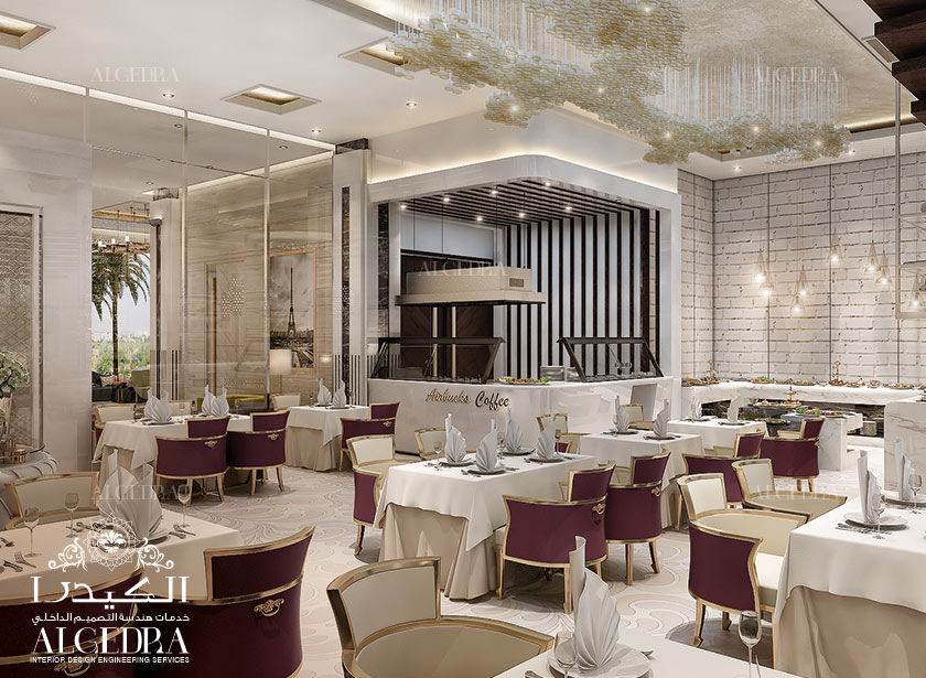 Hotel restaurant interior design in Oman by ALGEDRA design - Architizer