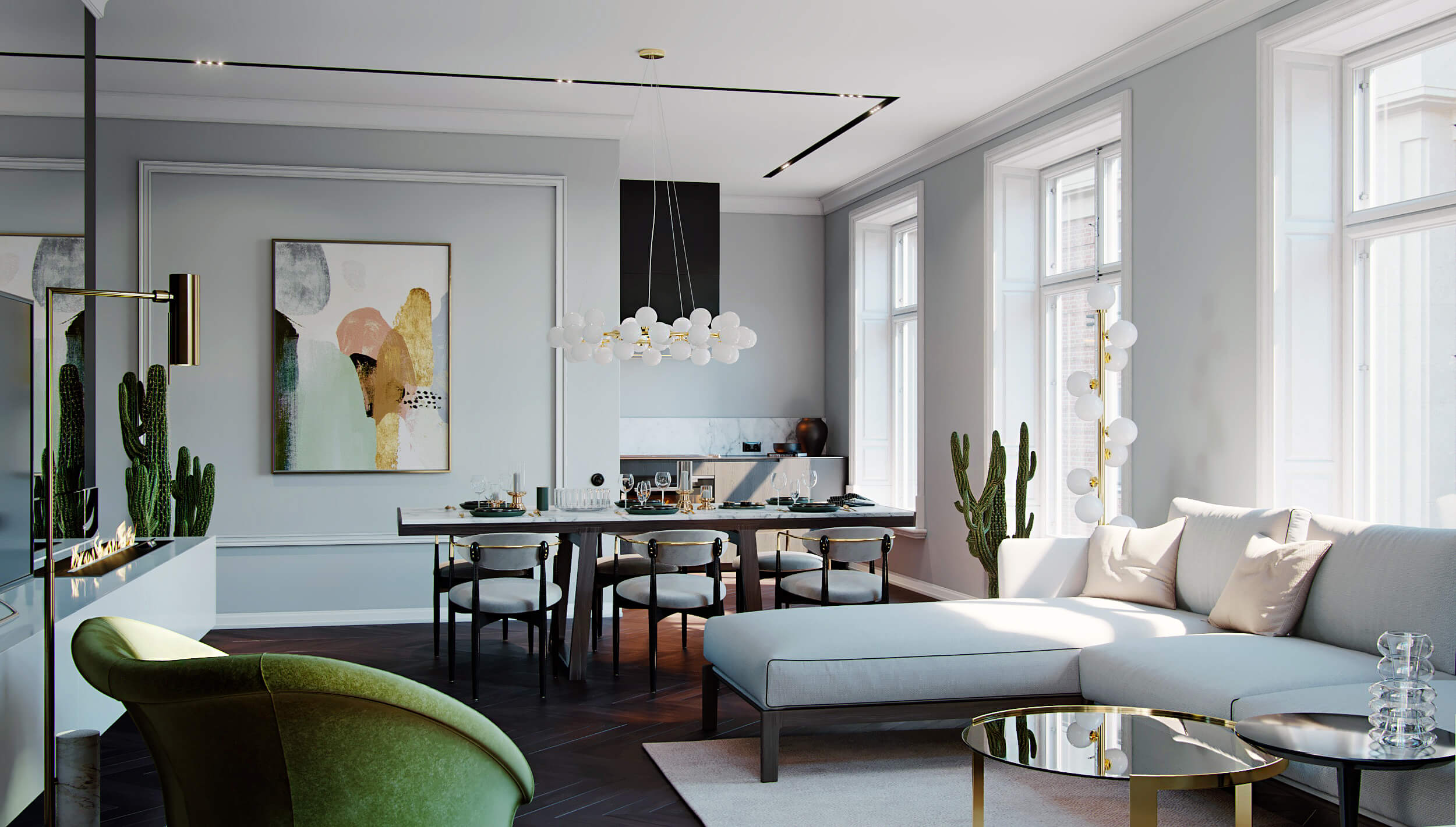 View of Renovation Project in Paris (Part II) by VisEngine Digital Solutions ...