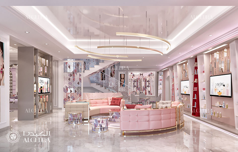 Ladies beauty salon in Dubai interior by ALGEDRA design - Architizer