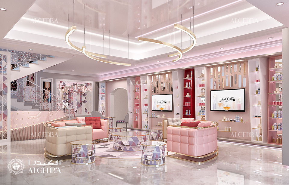 Ladies beauty salon in Dubai interior by ALGEDRA design - Architizer