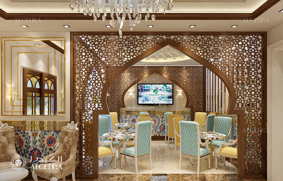 Small cafe in Abu Dhabi interior by ALGEDRA design - Architizer