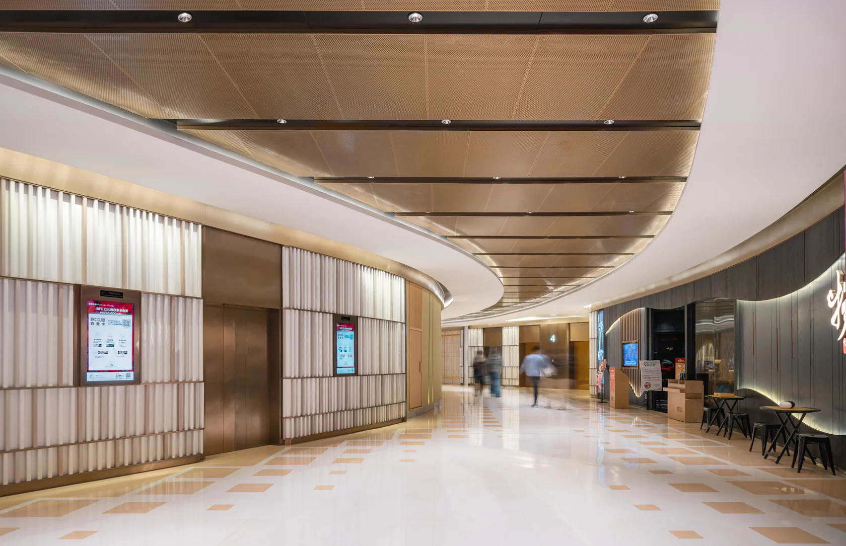 Bund Financial Center South Mall Interior Design by KOKAISTUDIOS ...