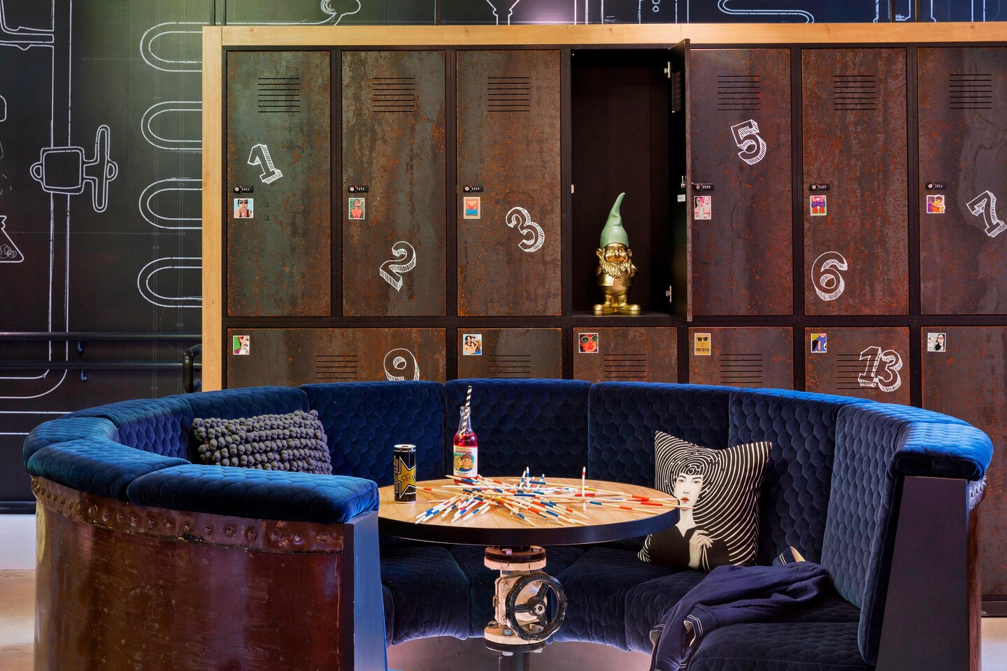 Hotel Moxy Warsaw Praga - INTERIOR DESIGN by Manuttone - Architizer