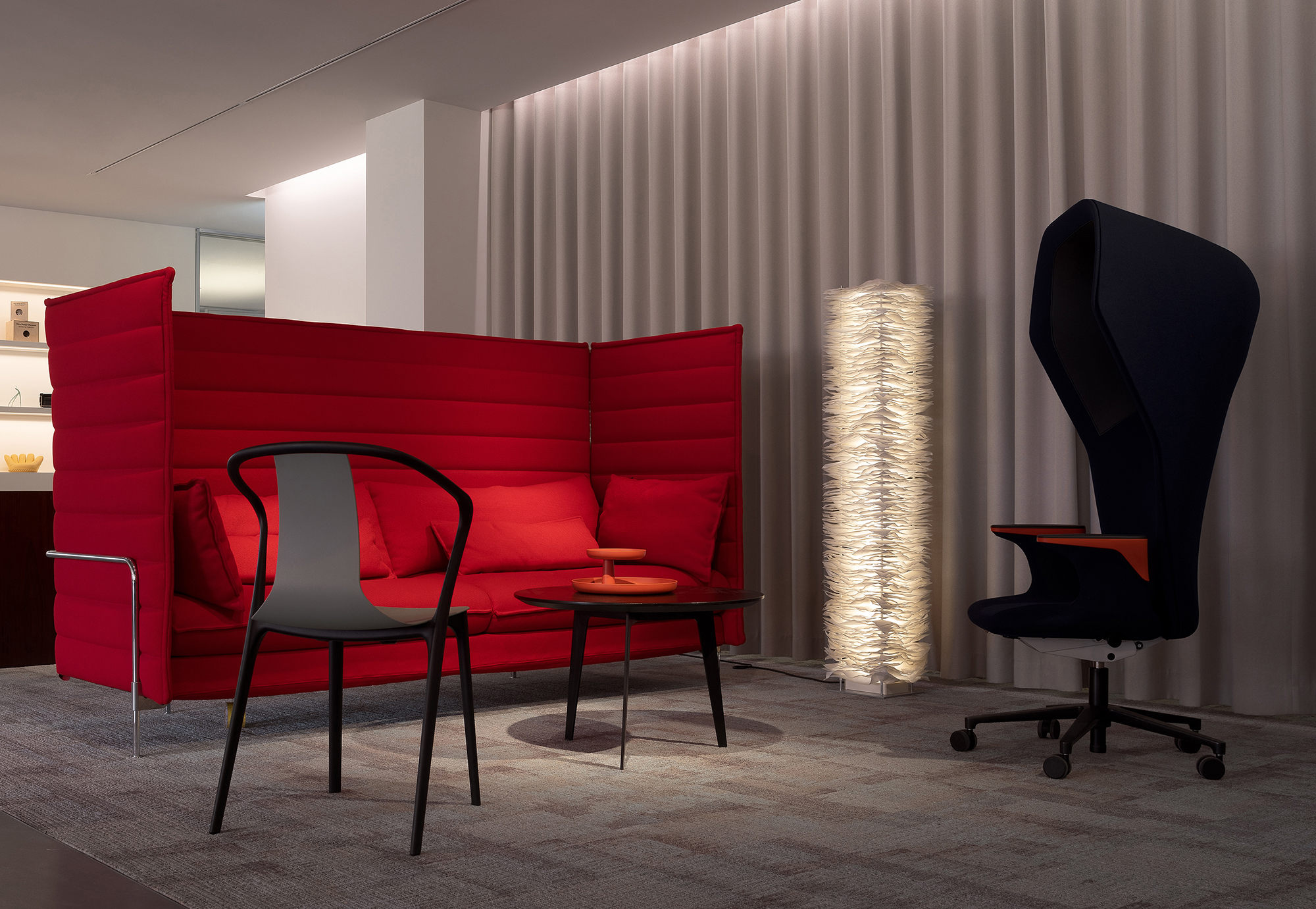 NET OFFICE FURNITURE SHOWROOM by Shenzhen Super Normal Design Co., Ltd