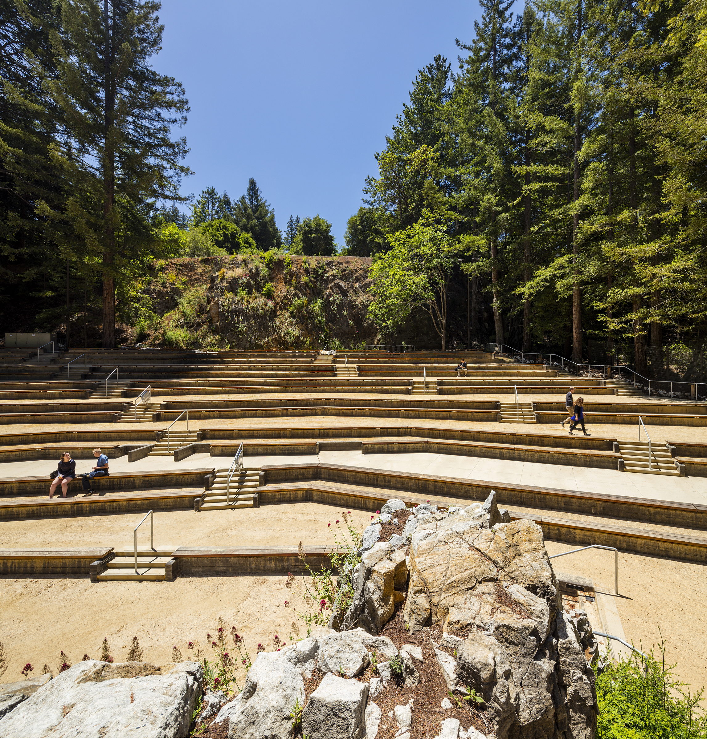 Quarry Amphitheater Restoration UC Santa Cruz by Dreyfuss