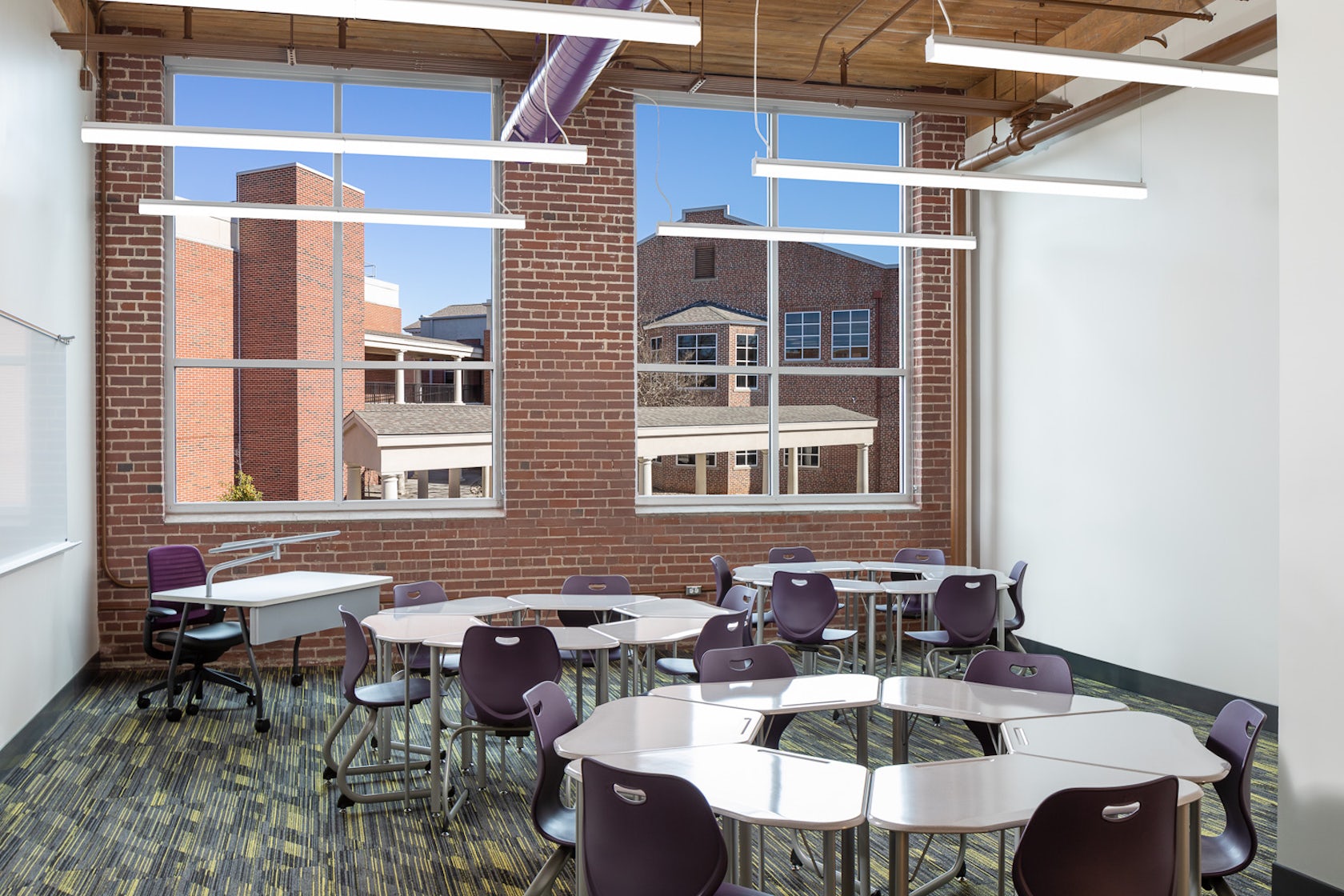 Hollis Building at Legacy Early College by Craig Gaulden Davis Architizer