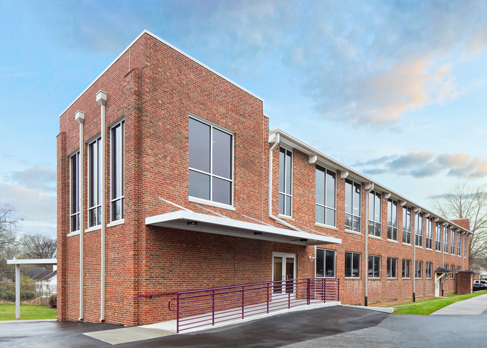 Hollis Building at Legacy Early College by Craig Gaulden Davis Architizer