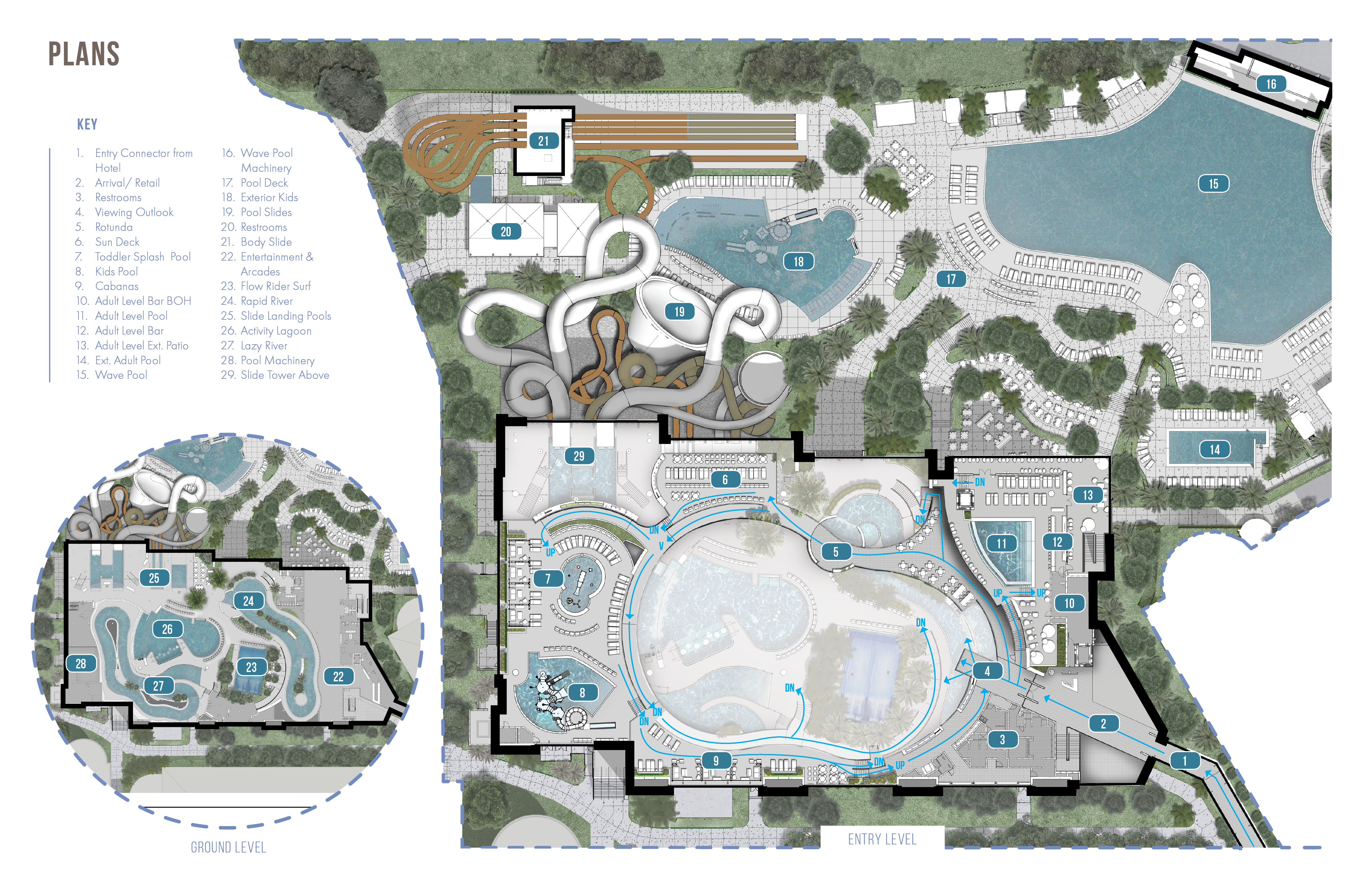 Soundwaves Waterpark by BLUR Architizer