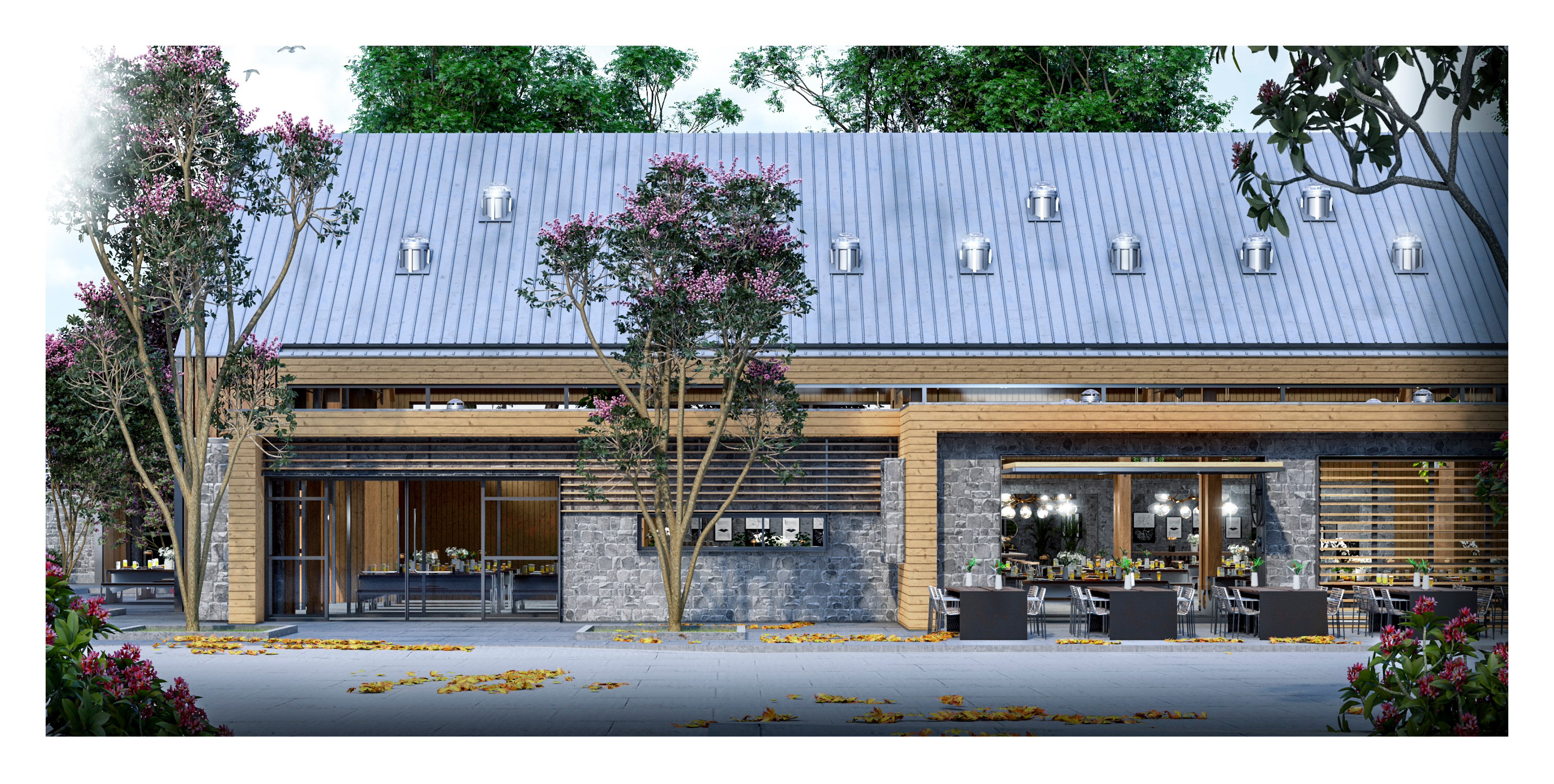 Nashville Beer Hall by BLUR Architizer