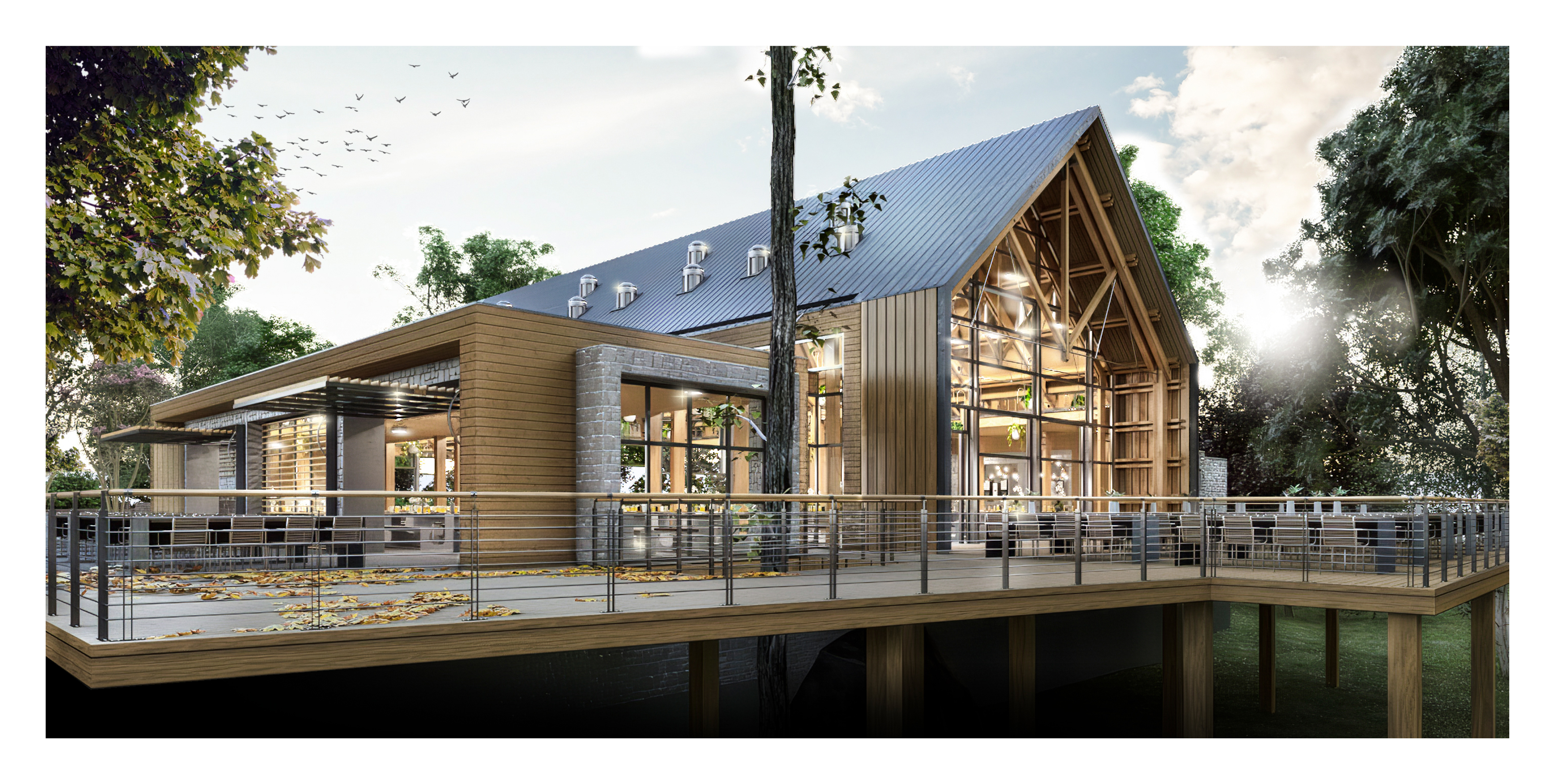 Nashville Beer Hall by BLUR Architizer