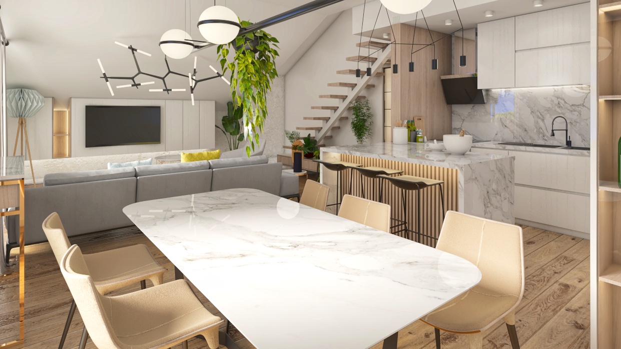 Attic Apartment by burrja design - Architizer
