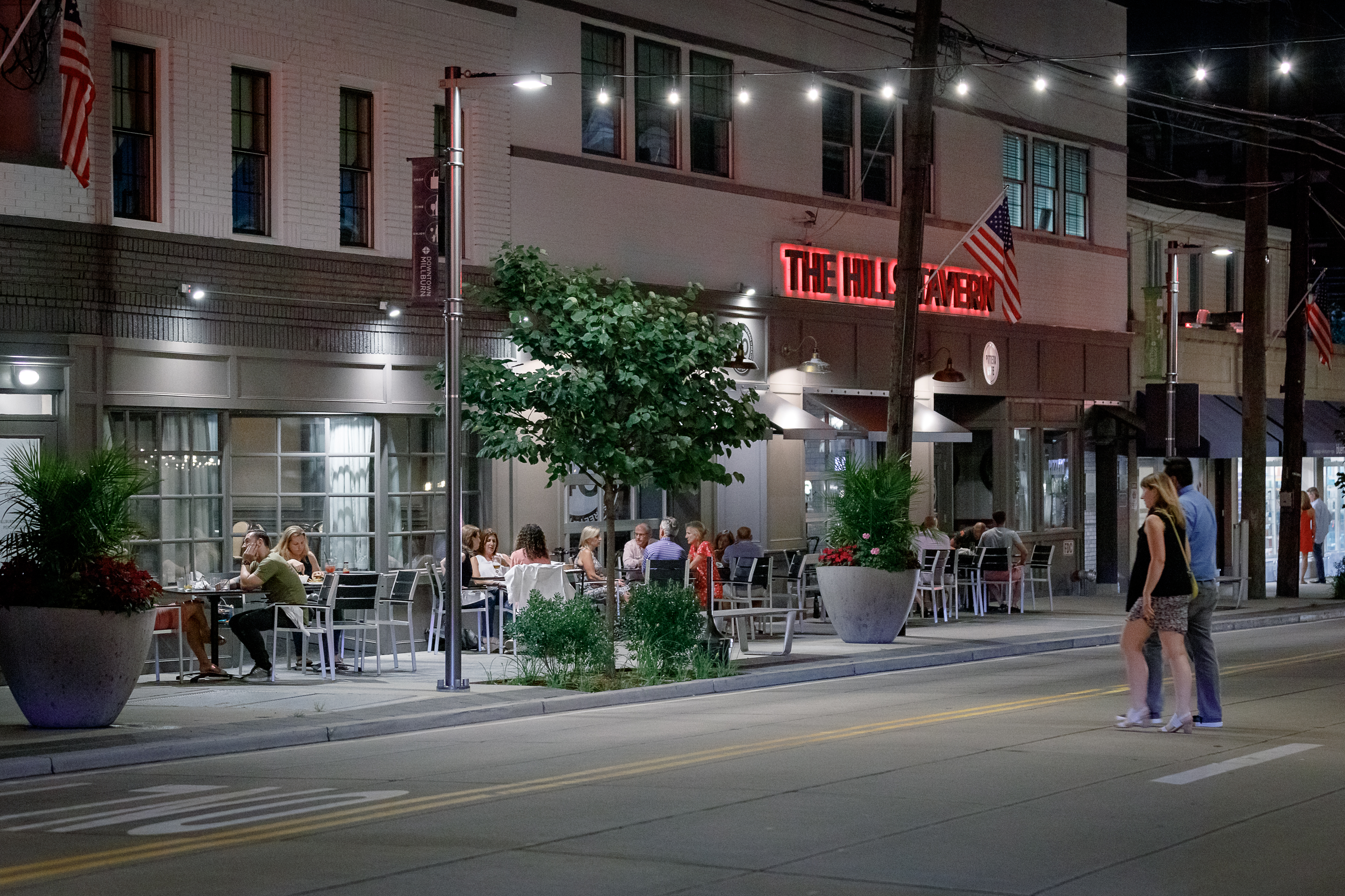 Millburn Downtown Street Design by Arterial Architizer