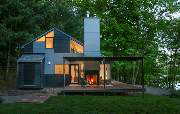 Hamlin Lake Cabin by Mathison Mathison Architects Architizer