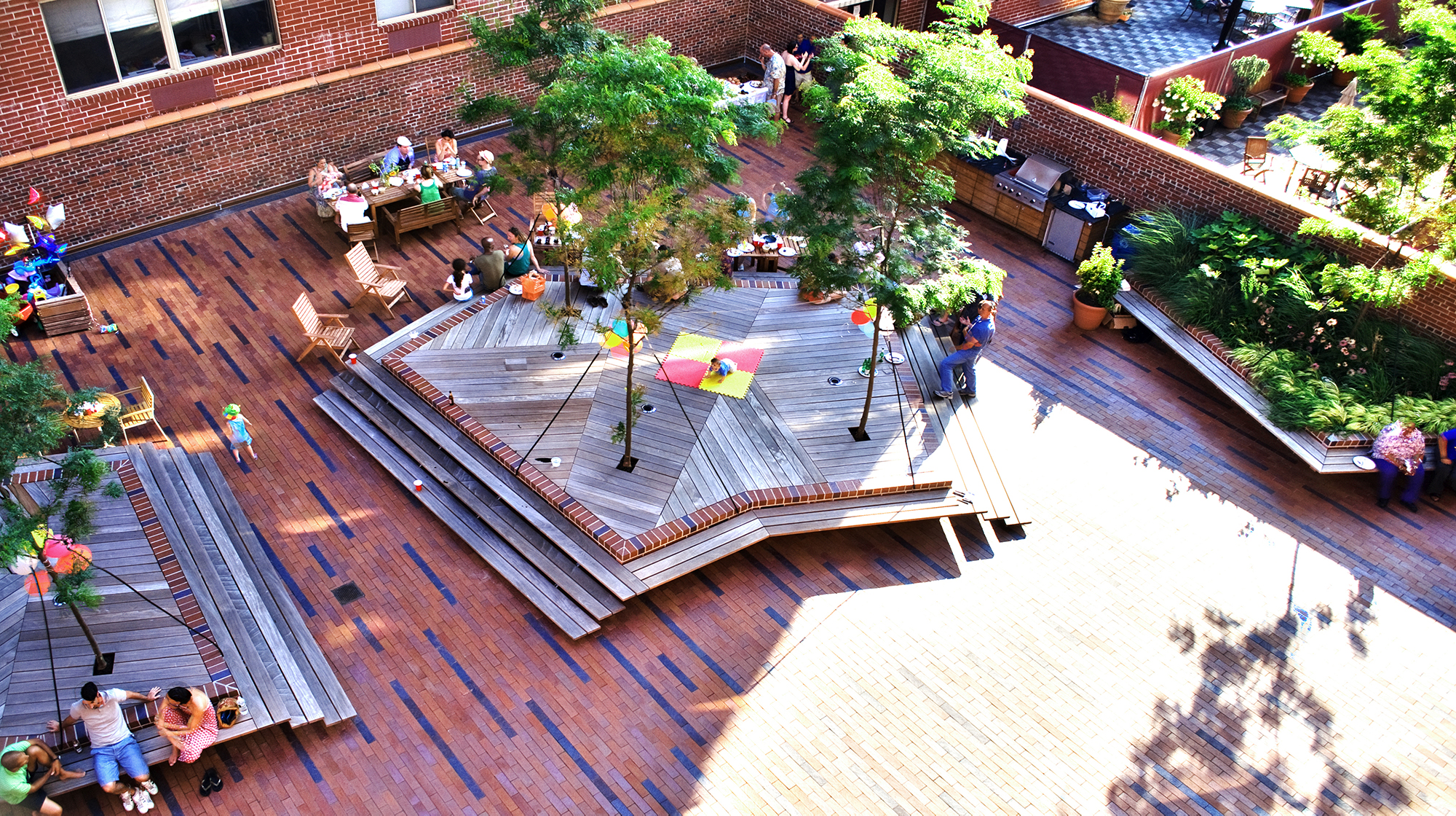 Archipelago Courtyard by terrainnyc Architizer