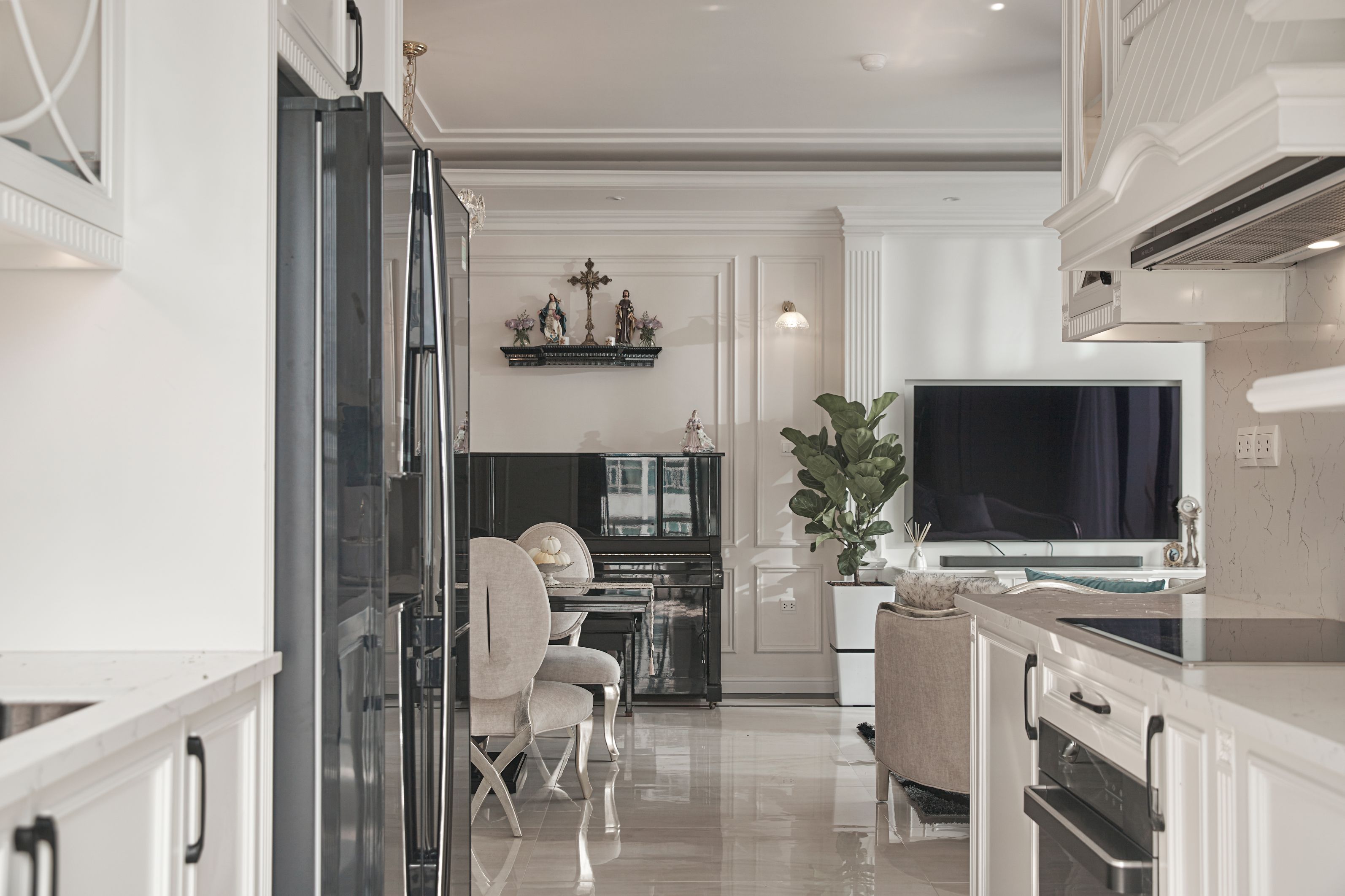 Neo Classical Apartment, HCM, Vietnam by NEO Classic Interior Design ...