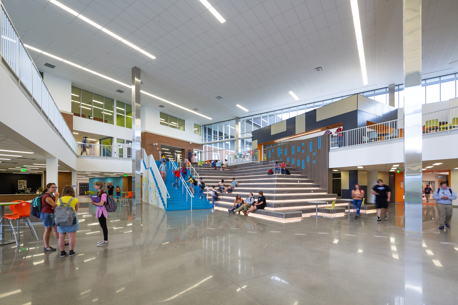Gallatin High School by Cushing Terrell Architizer