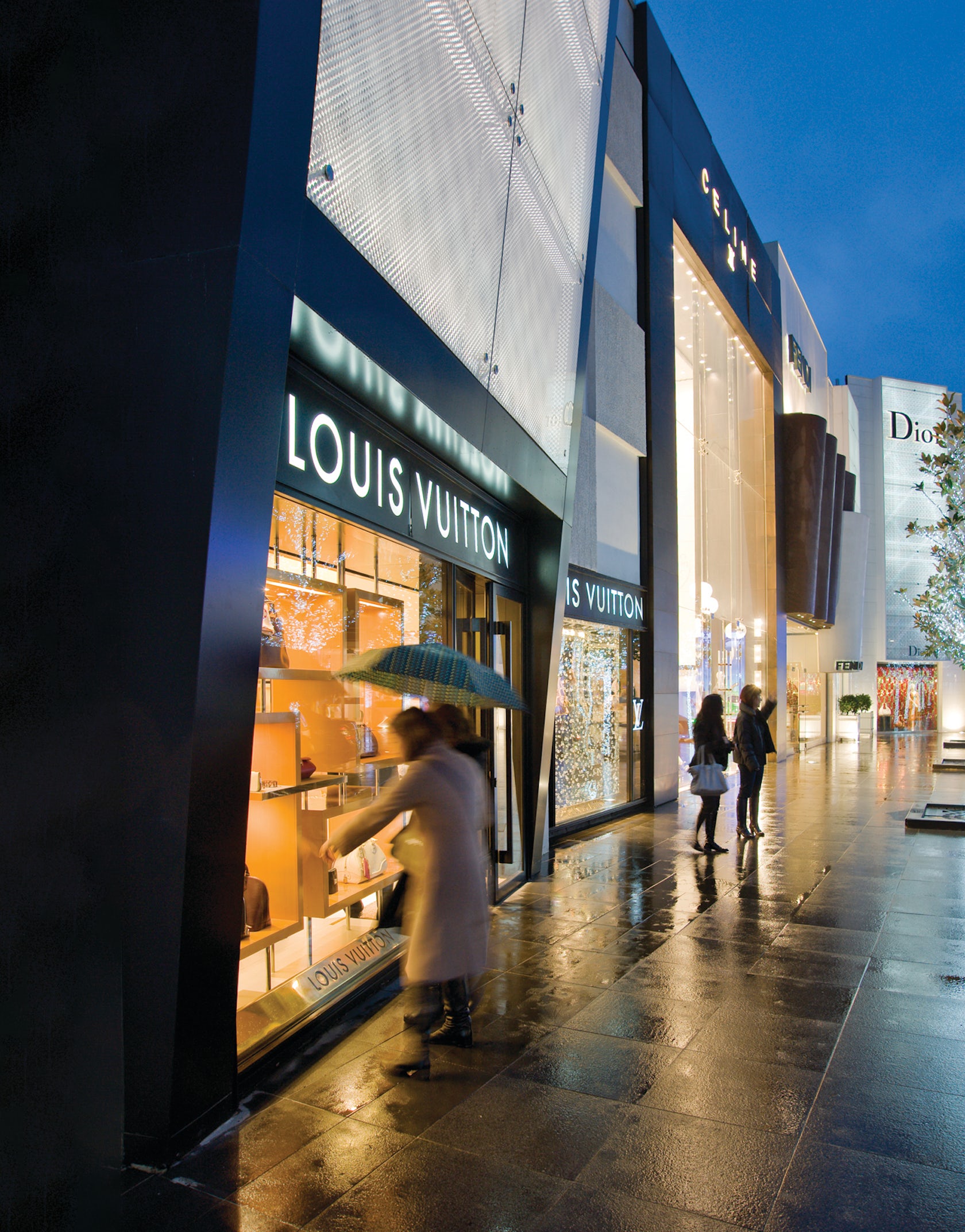 Louis Vuitton Istanbul Istinye Park shopping mall is a unique