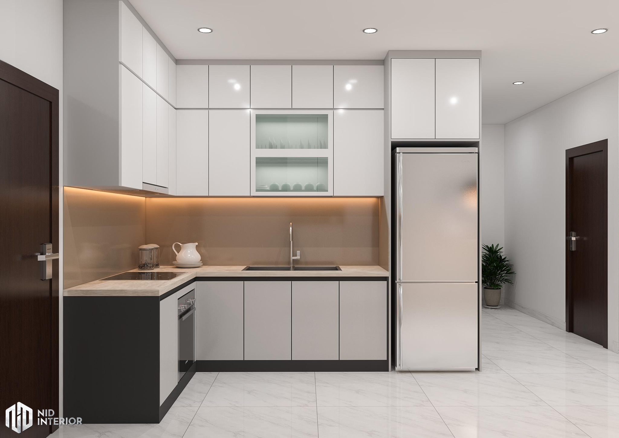 Thiết kế nội thất căn hộ 2 phòng ngủ - NID Interior by NID INTERIOR ...