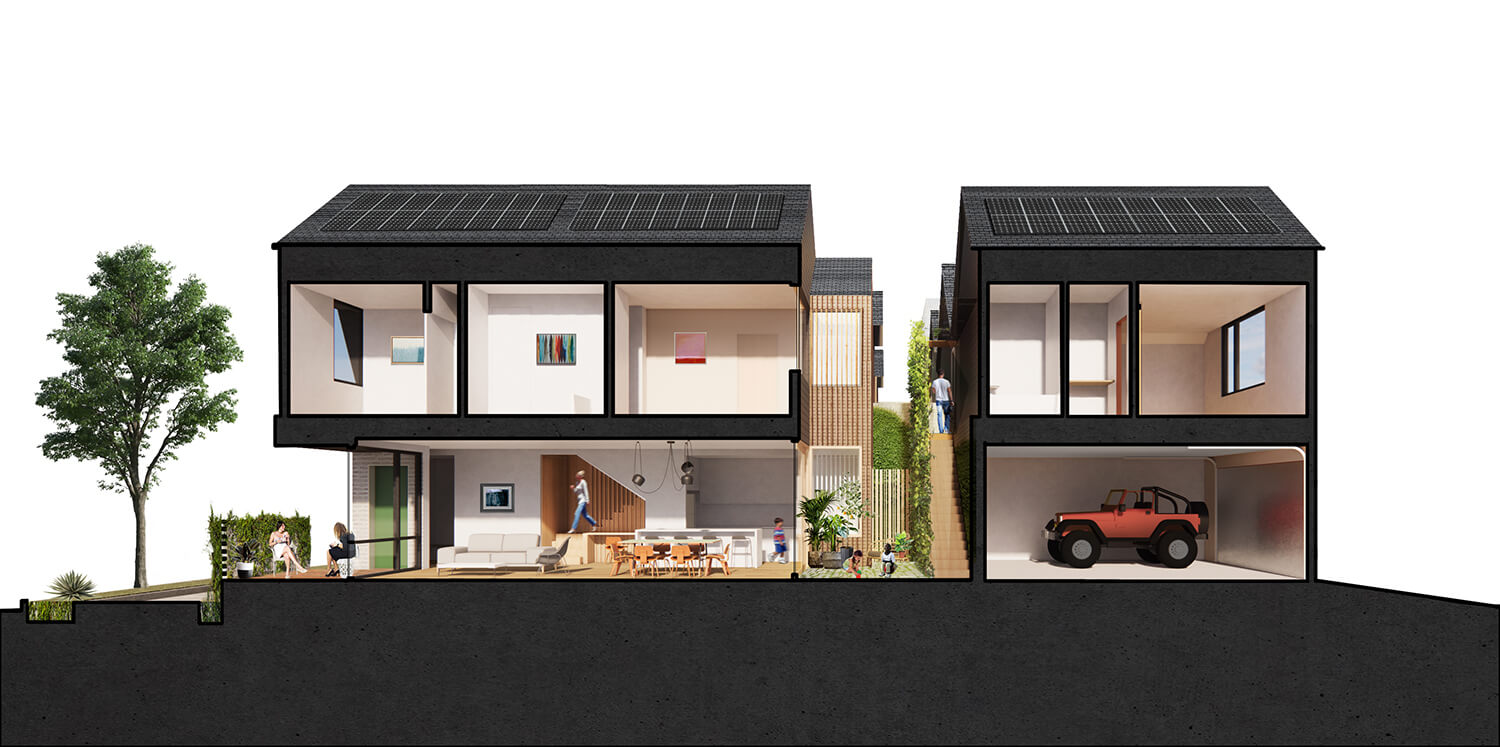 Tilley Row Homes by Clayton Korte Architizer