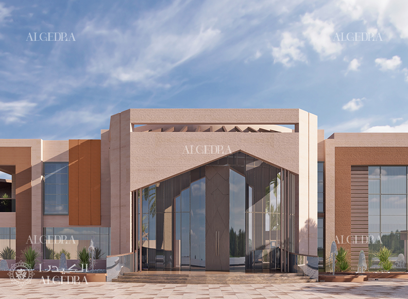 Modern villa exterior design in Dubai by ALGEDRA design - Architizer