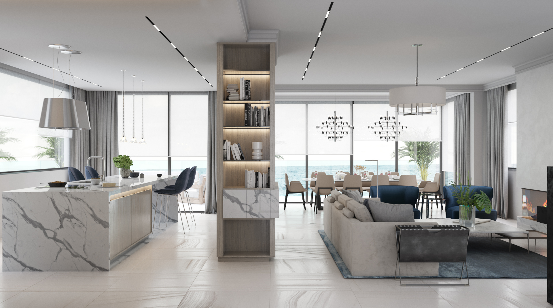 Sea View Villa by Roomzly Interior Design Studio - Architizer