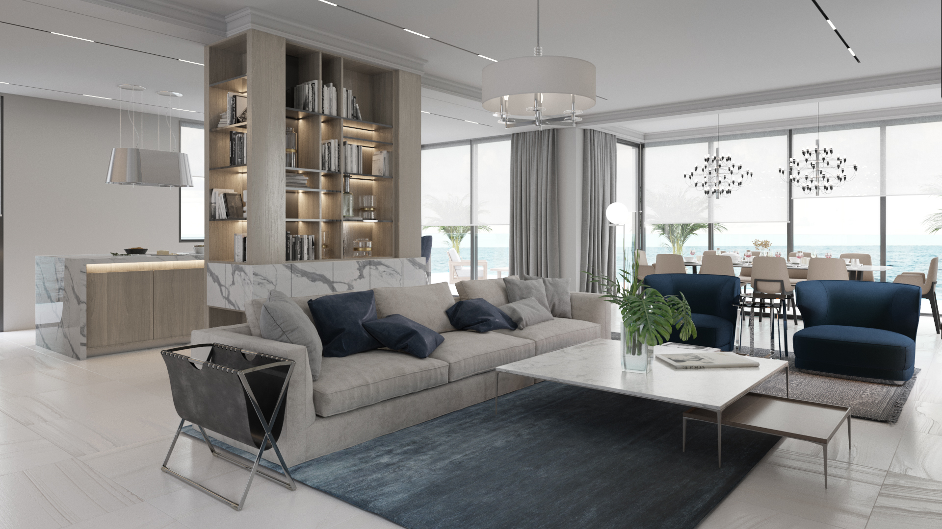 Sea View Villa by Roomzly Interior Design Studio - Architizer