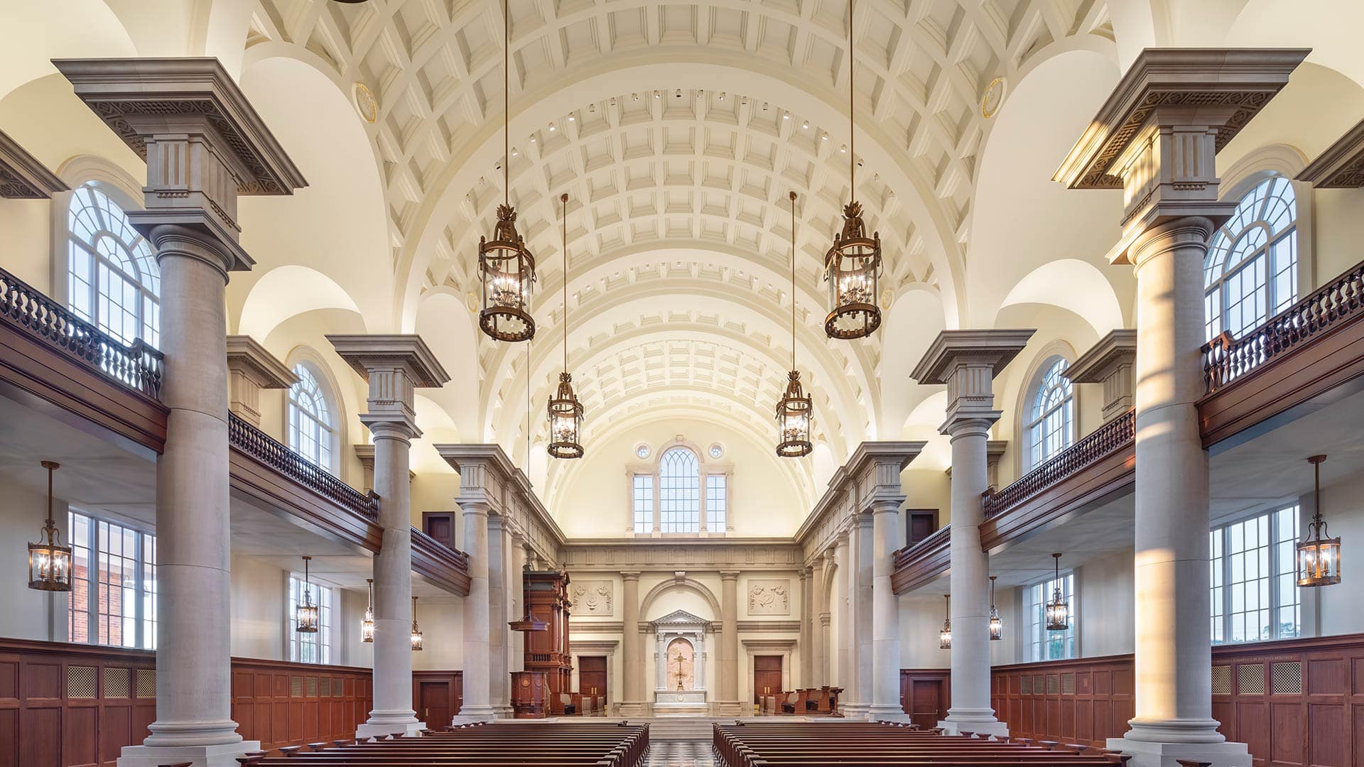 Hillsdale College Christ Chapel by Acuity Brands Architizer
