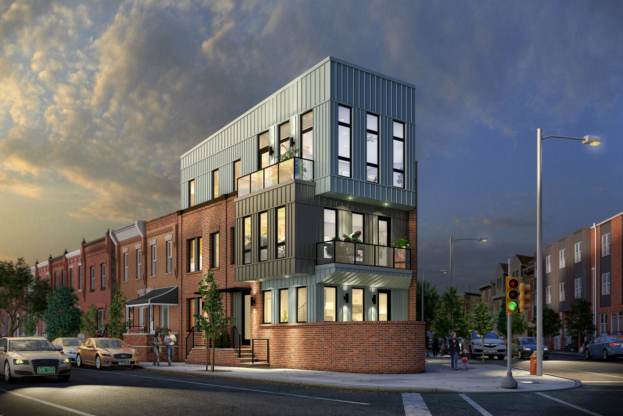 2509 Grays Ferry Condominiums by Aeternum Design Studio Architizer