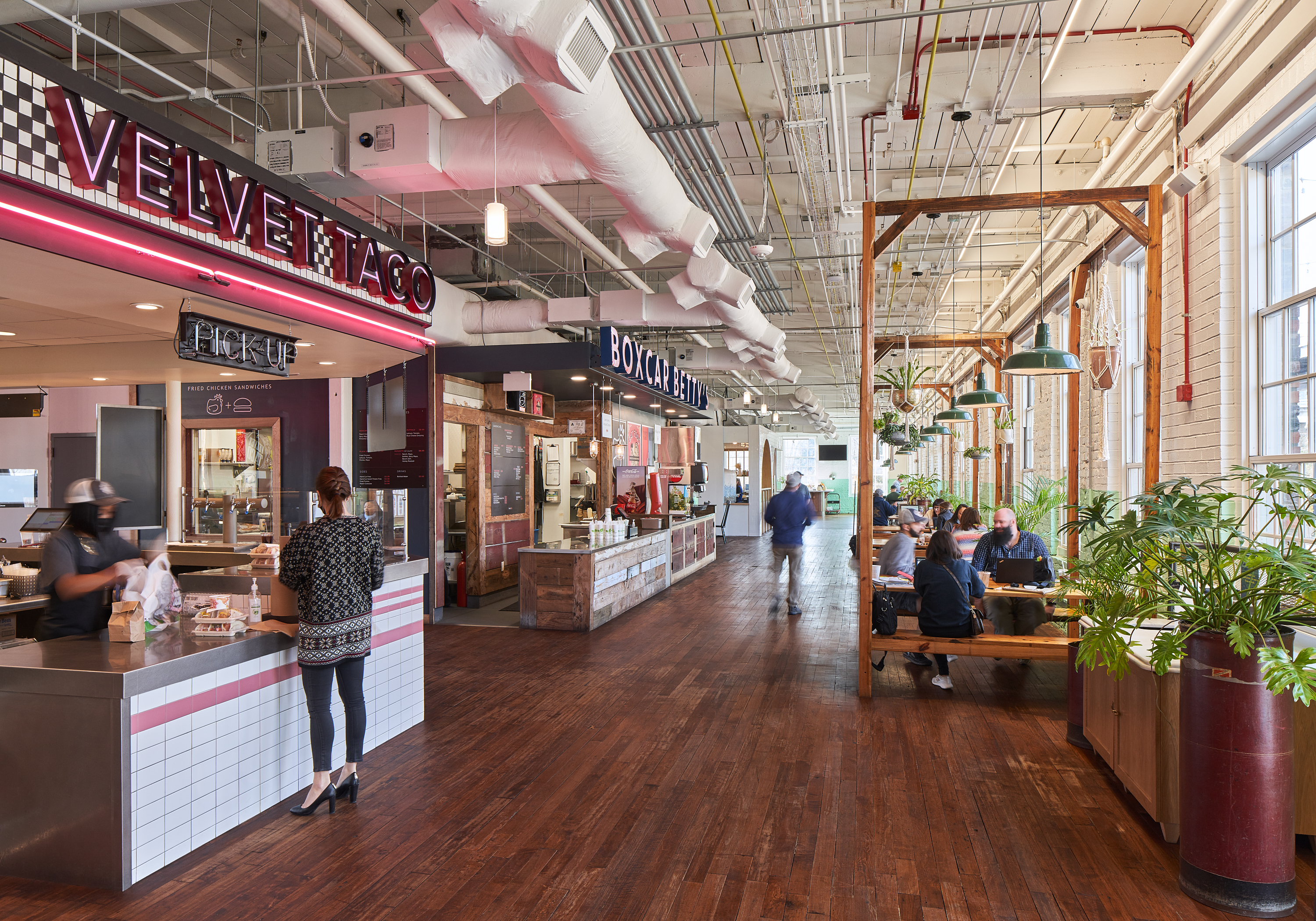 Optimist Hall by Square Feet Studio Architizer