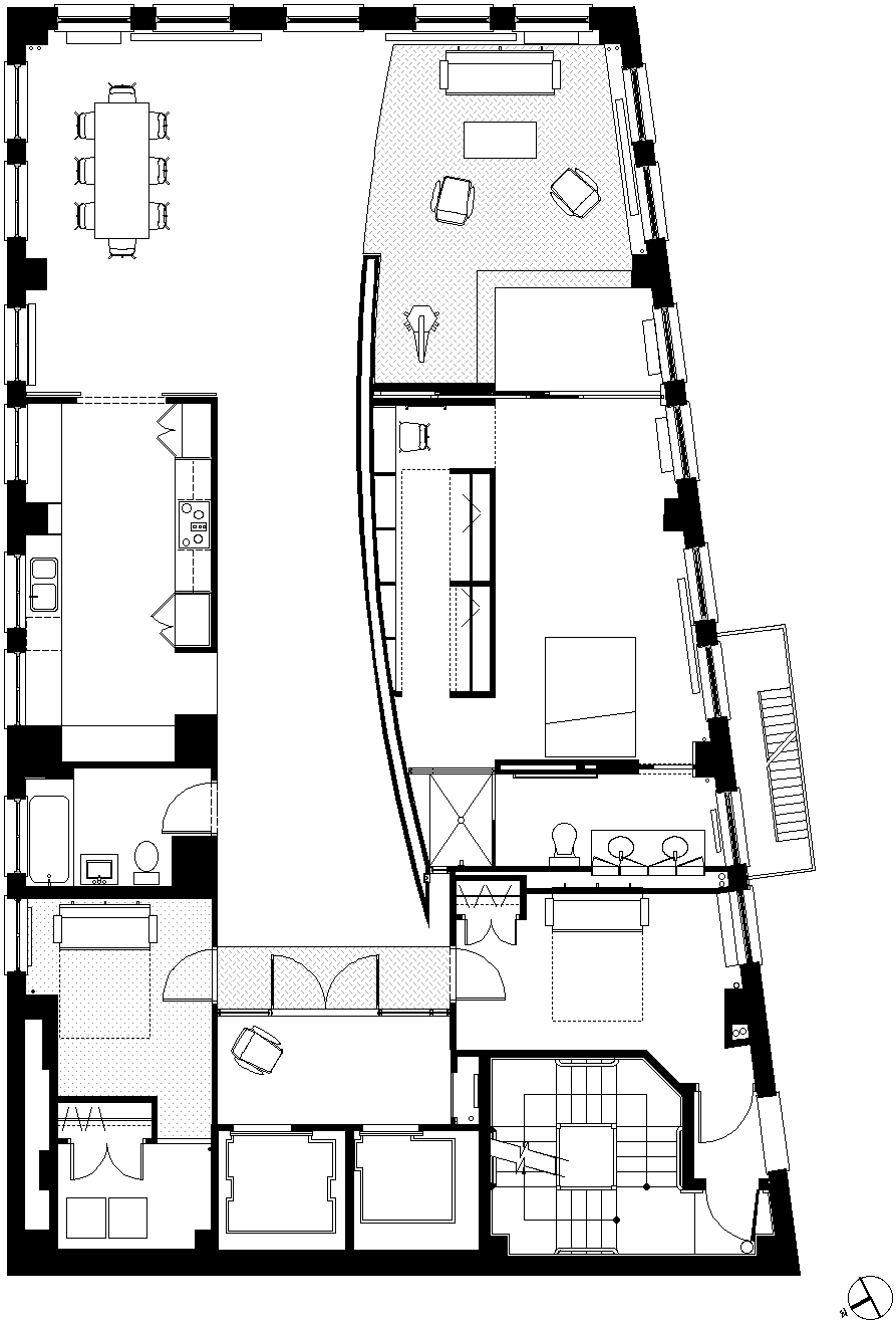 Lower Manhattan Apartment 2 by Gary Shoemaker Architects PC Architizer