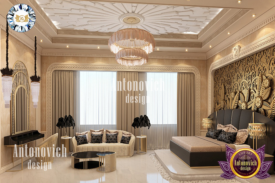 EXQUISITE BEDROOM INTERIOR DESIGN BY LUXURY ANTONOVICH DESIGN by LUXURY ...